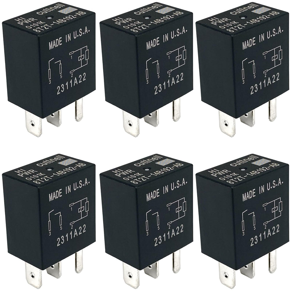 Cuttnell 8T2T-14B192-AB relay front view for Ford wiring