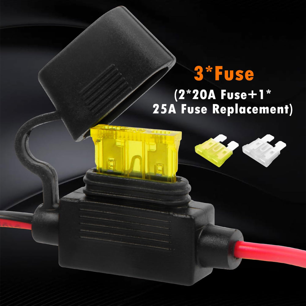CUZEC 12V/24V power capability supports various vehicle appliances