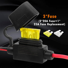 CUZEC 12V/24V power capability supports various vehicle appliances