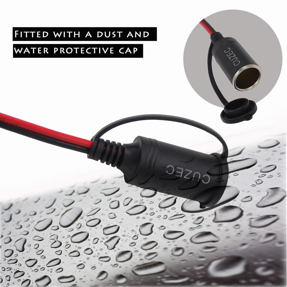 CUZEC external fuse protection prevents short circuits during use