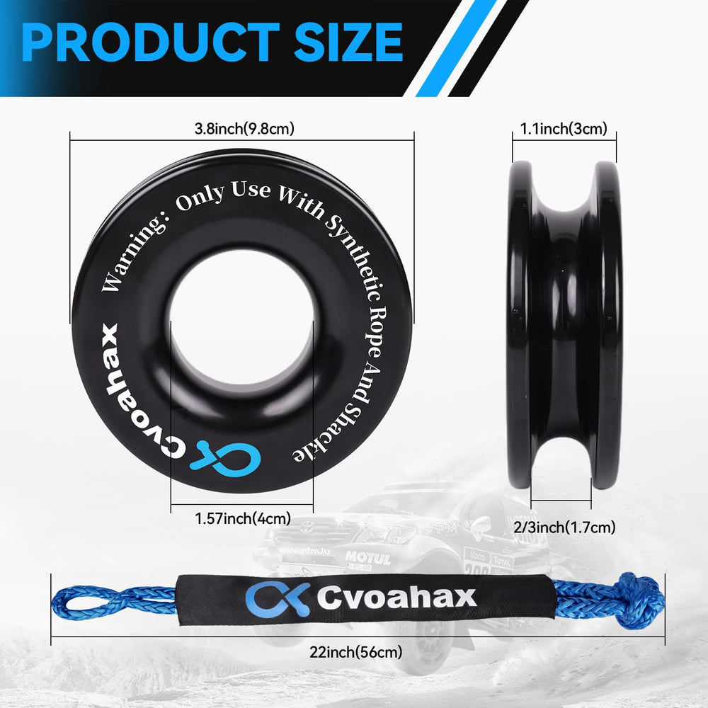 Cvoahax aluminum recovery ring with CNC polish for smooth operation and reduced wear