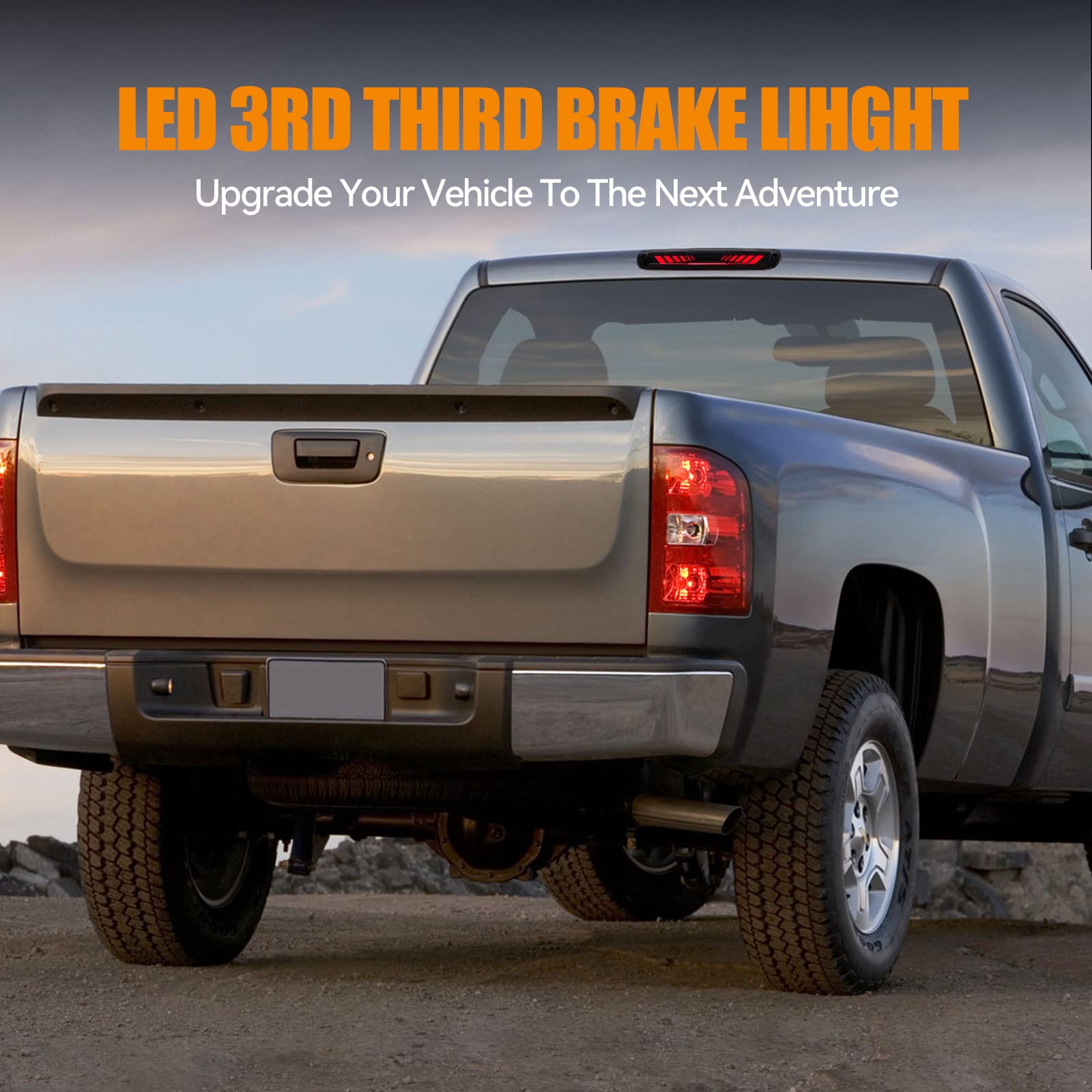 Cxdar 3-brake light with no cargo light option preserves a clean rear look