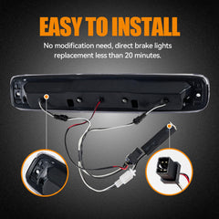 CXDAR cargo light with ten white LEDs for interior bed illumination.