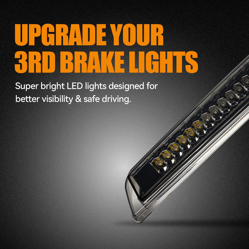 Cxdar dual-row LED brightness enhances visibility for safer signaling.