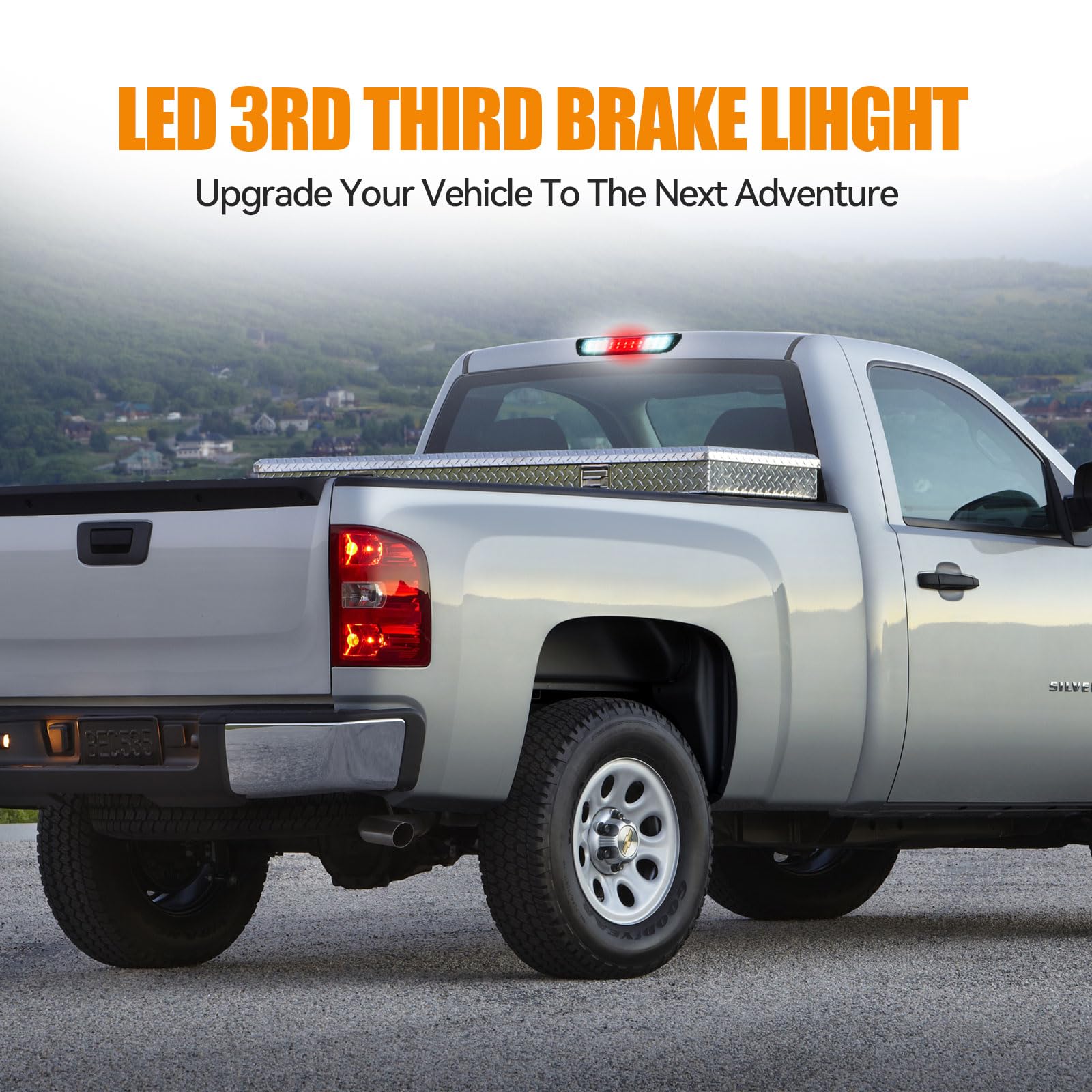 Cxdar dual-row LED brake light for Canyon provides brighter rear signaling