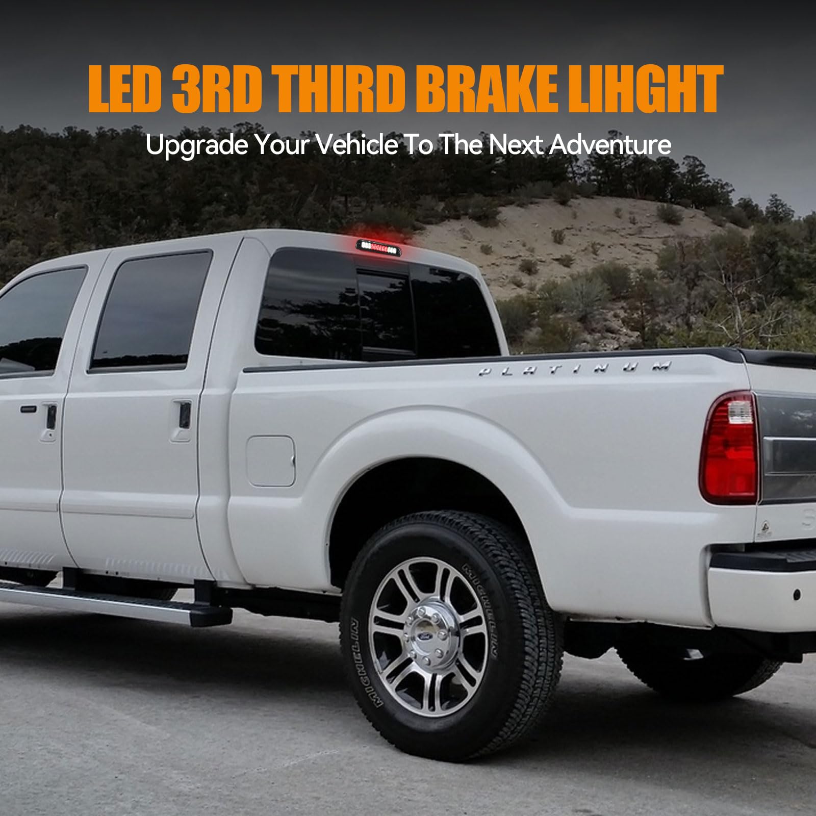 Cxdar easy-install brake light with plug-and-play design.