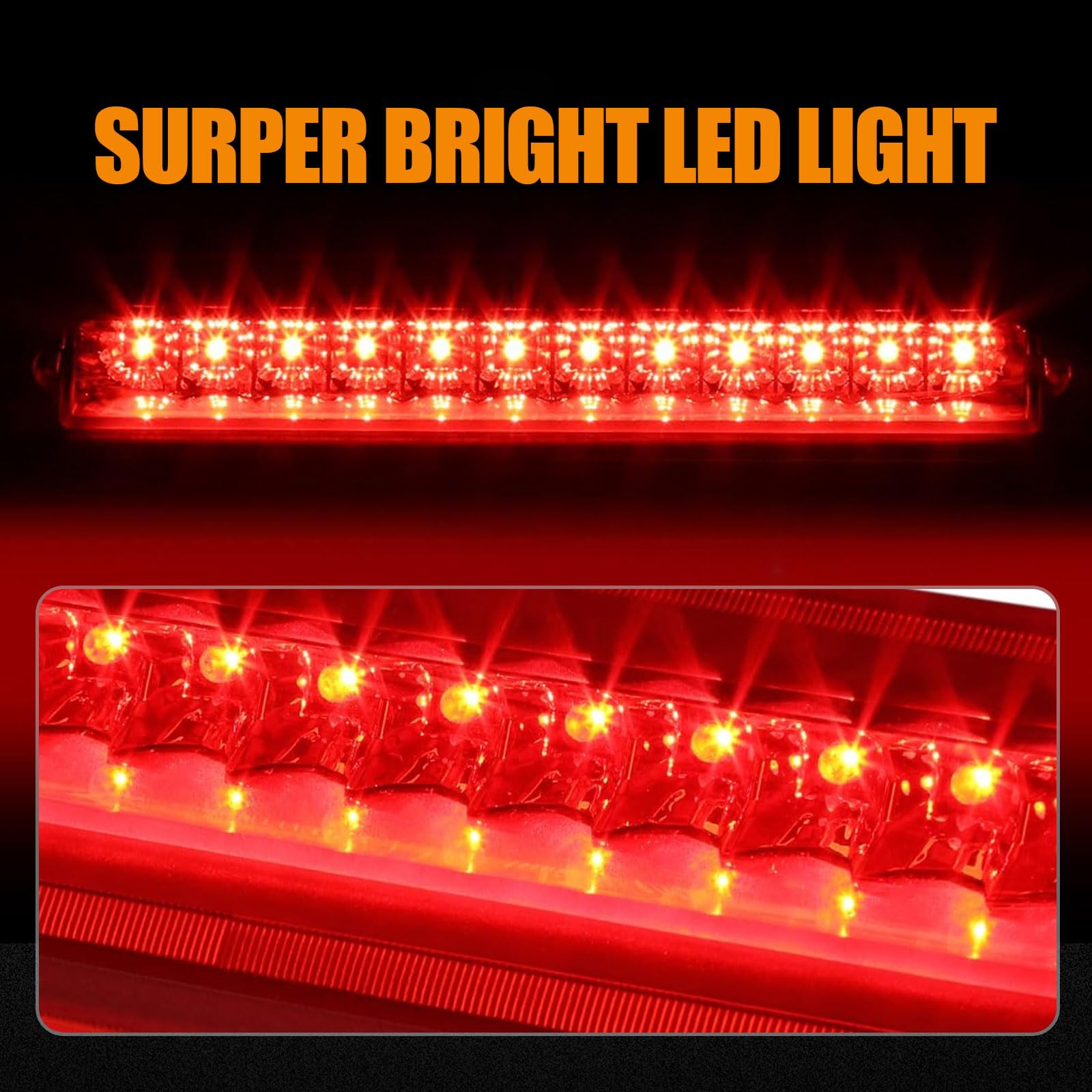 Cxdar high mount brake light for Ford Escape improves brake signaling