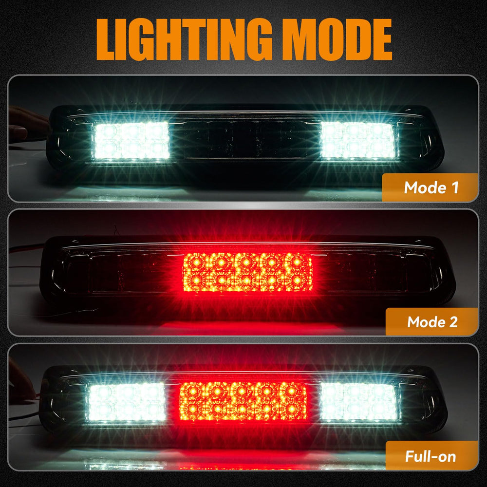 Cxdar high-mount rear light LED for F-150 enhances rear visibility at night