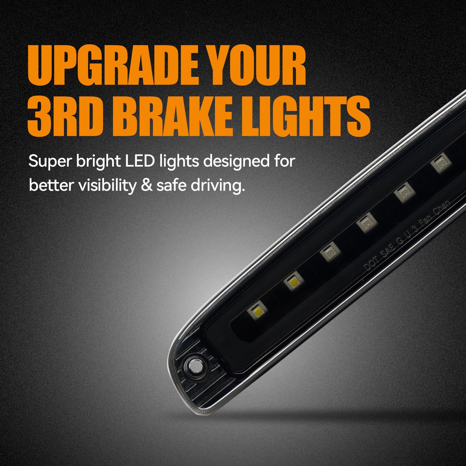 Cxdar IP65 waterproof housing for Dodge Dakota brake light – weatherproof and durable.