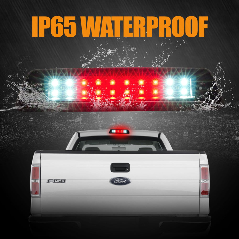 Cxdar IP65 waterproof lens and ABS housing withstand weather.