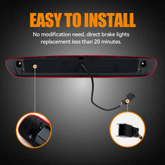 Cxdar IP65 waterproof lens and ABS housing for weather resistance.