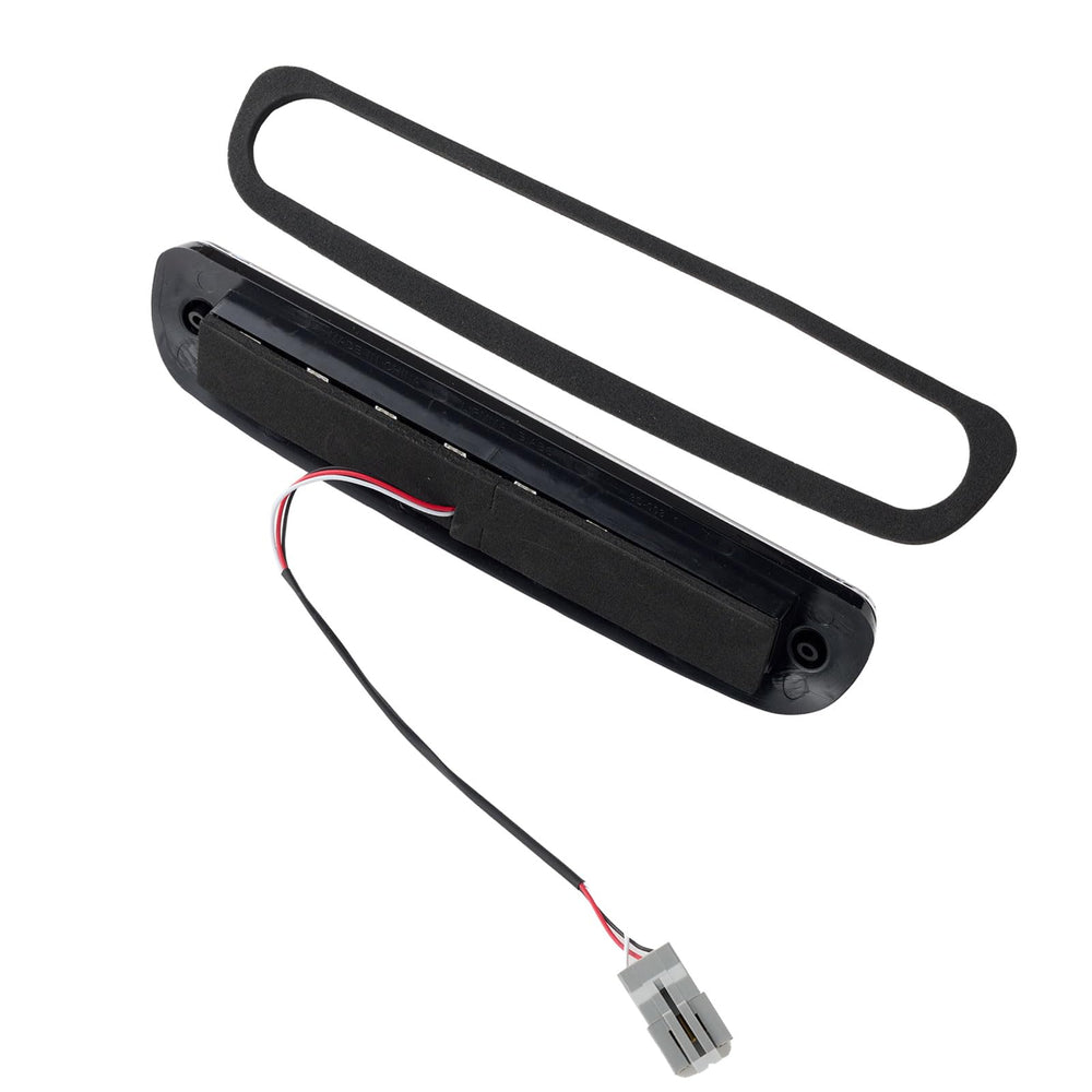 Cxdar LED brake light, side view showing bright dual-row LEDs.