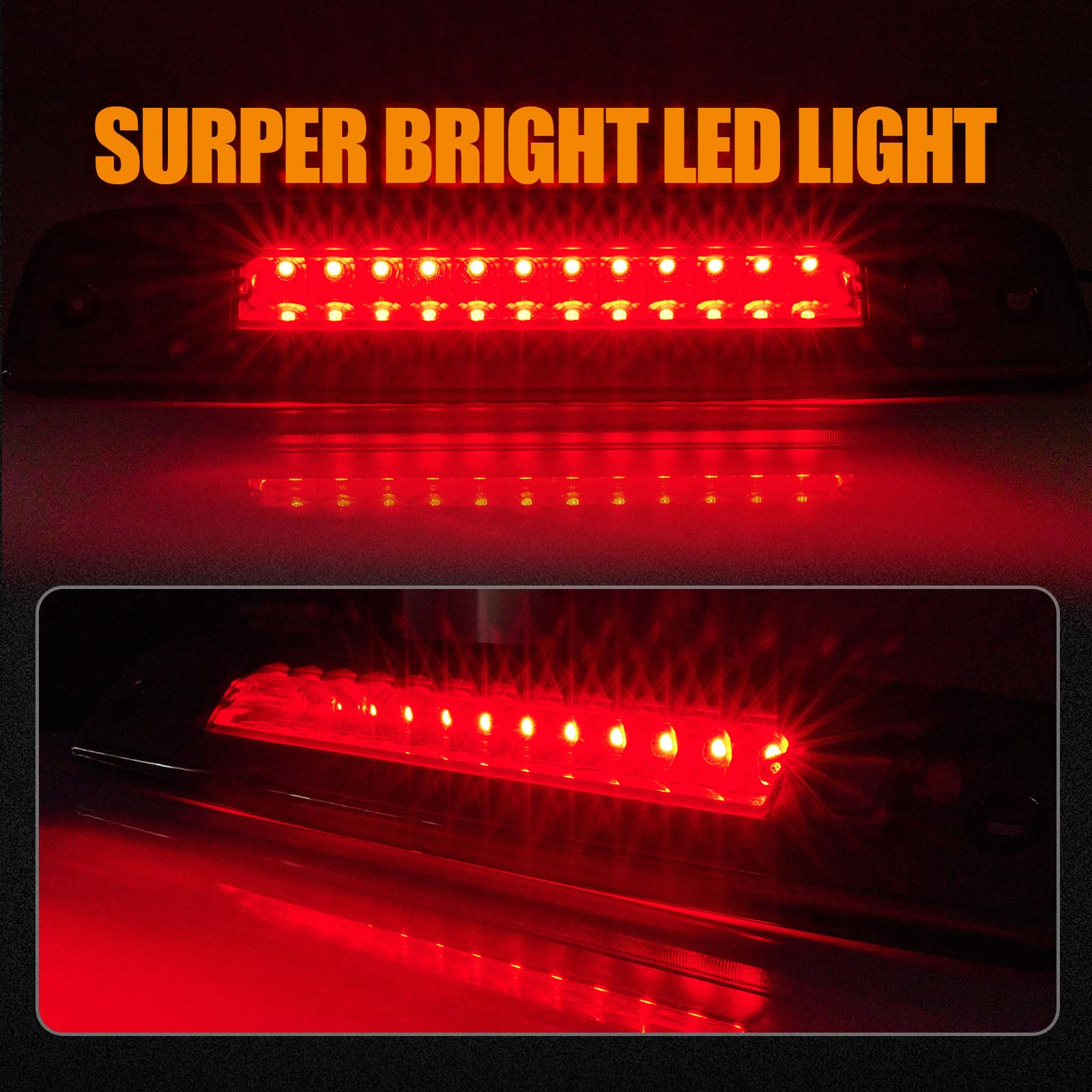 Cxdar LED stop light for Navigator, weatherproof design