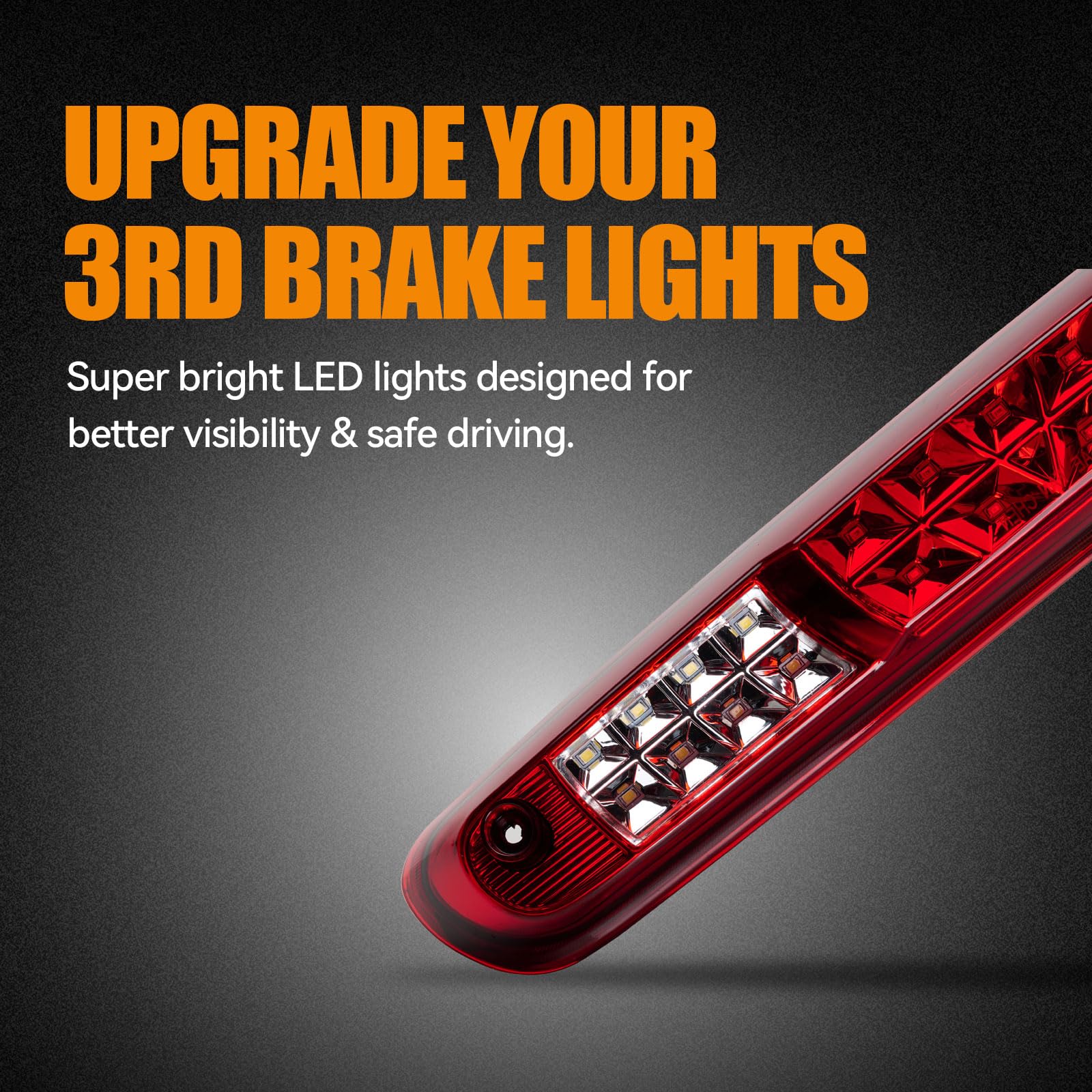 Cxdar LED tail light assembly, energy efficient and reliable.