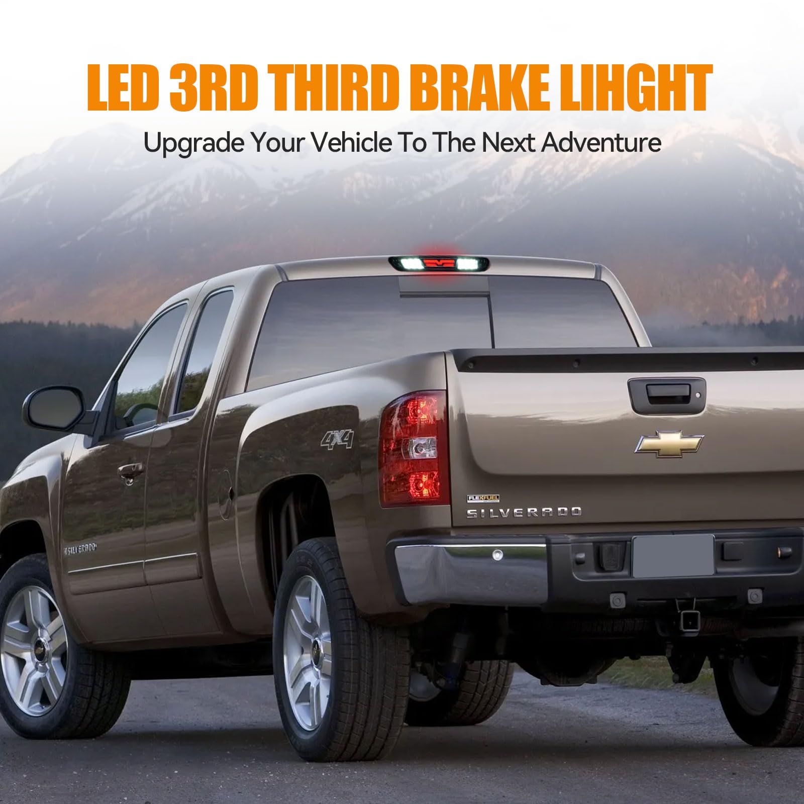 Cxdar low power consumption LED brake light saves energy