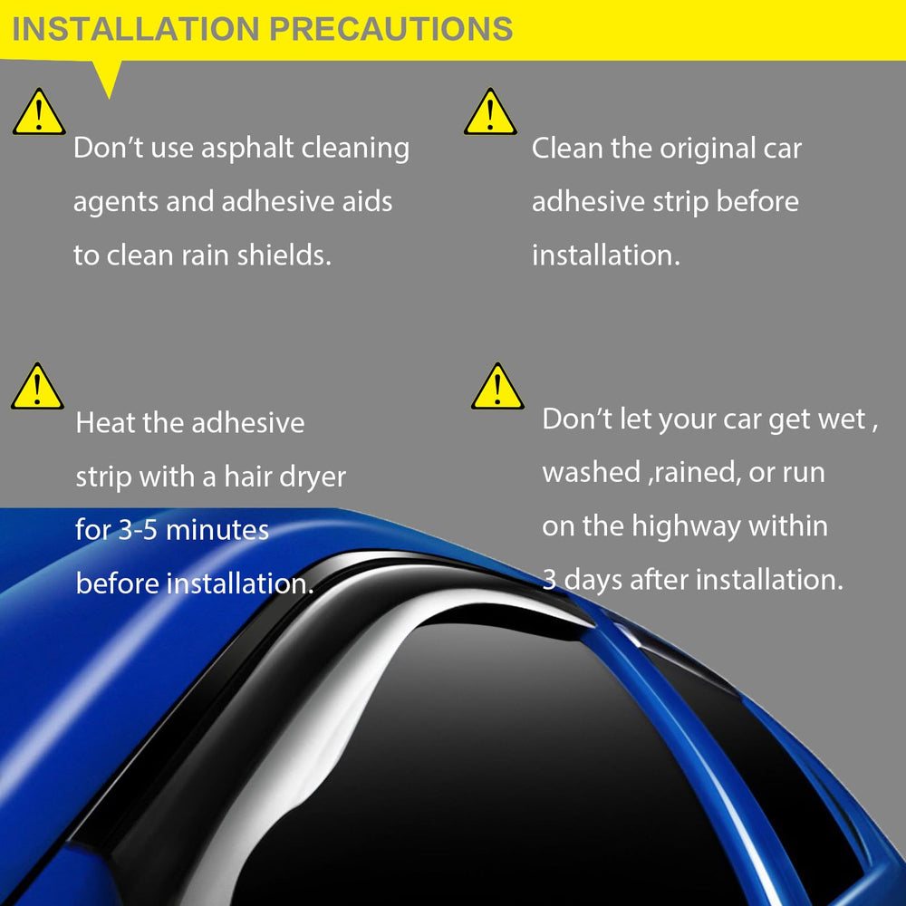 Cxdar non-in-channel tape installation guide highlights easy adhesion.