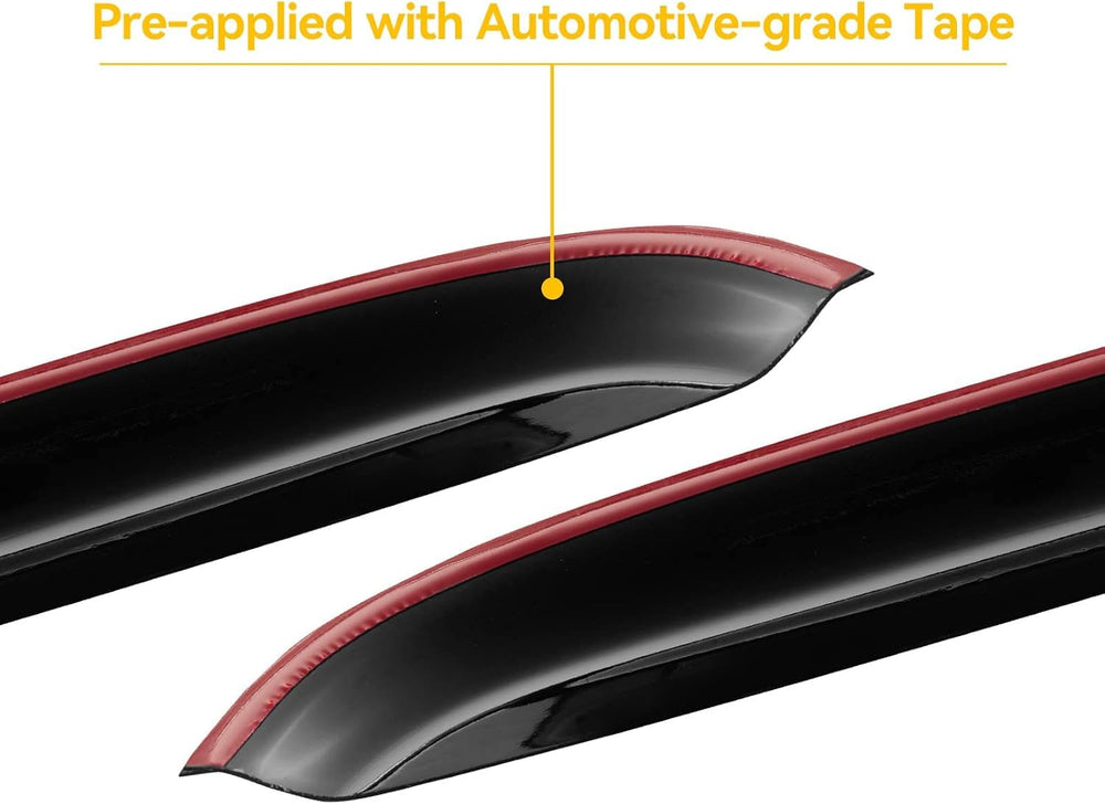 Cxdar out-channel vent visor for Sierra 2500HD/3500HD provides rain deflection and airflow.