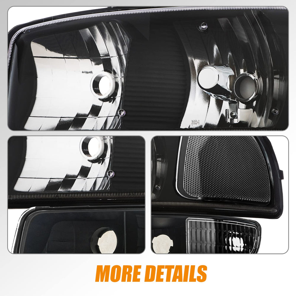 Cxdar Sierra headlight plug-and-play direct replacement for easy installation.