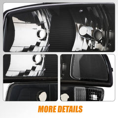 Cxdar Sierra headlight plug-and-play direct replacement for easy installation.