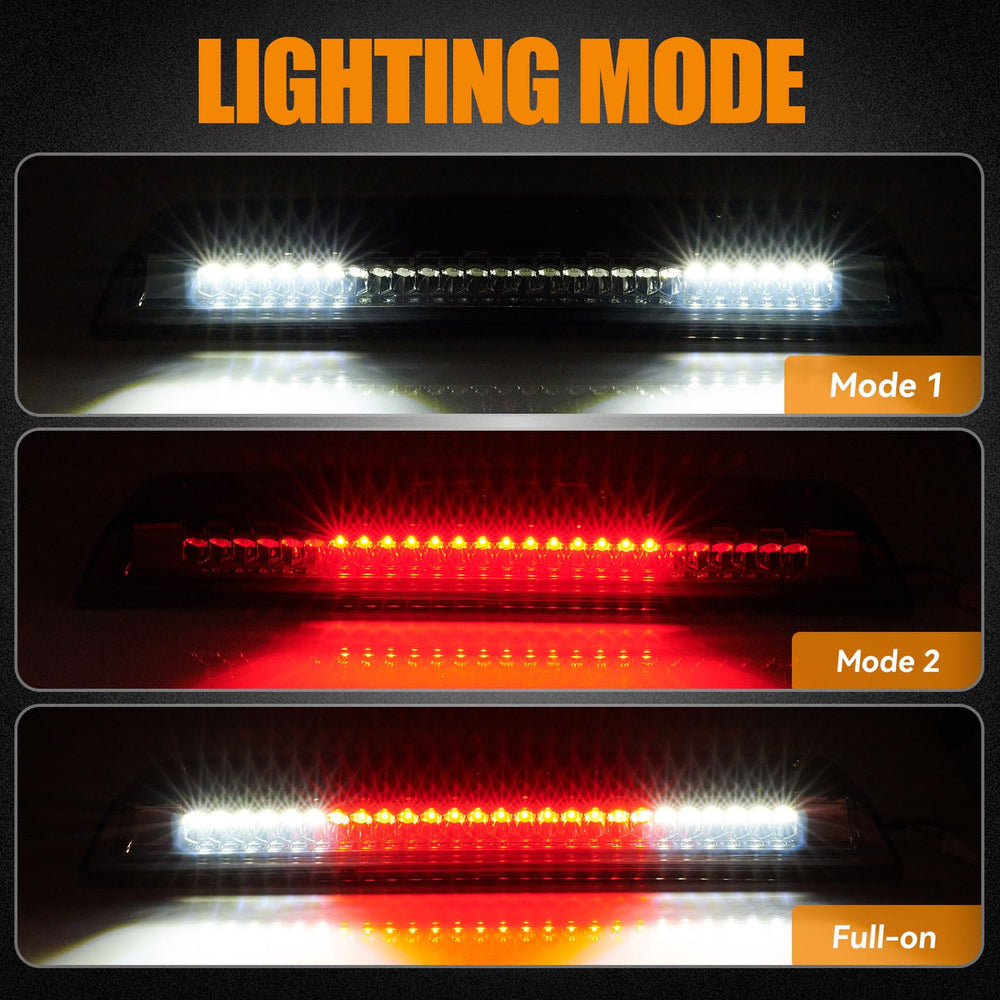 Cxdar smoke lens close-up reveals a sleek LED design.