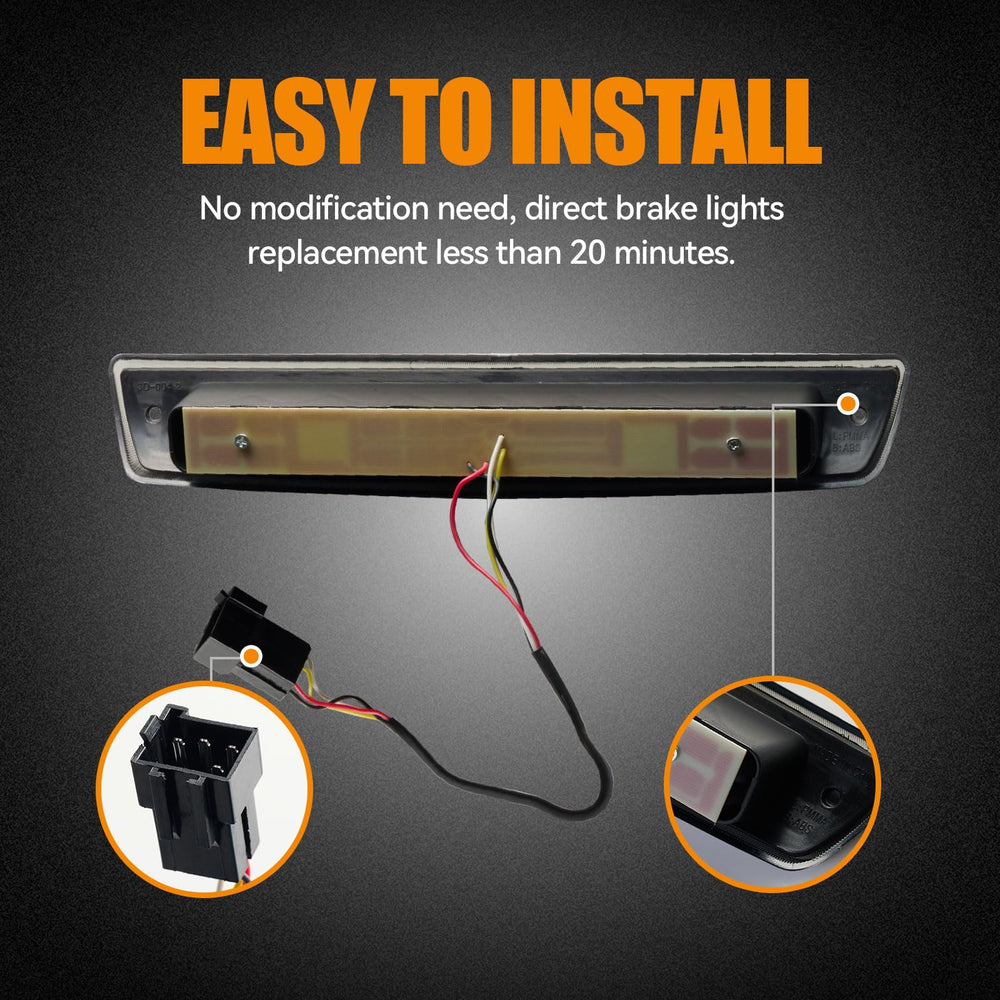 Plug and play installation for quick upgrades.