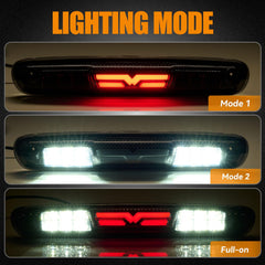 Cxdar third brake light installed on Silverado demonstrates seamless fit