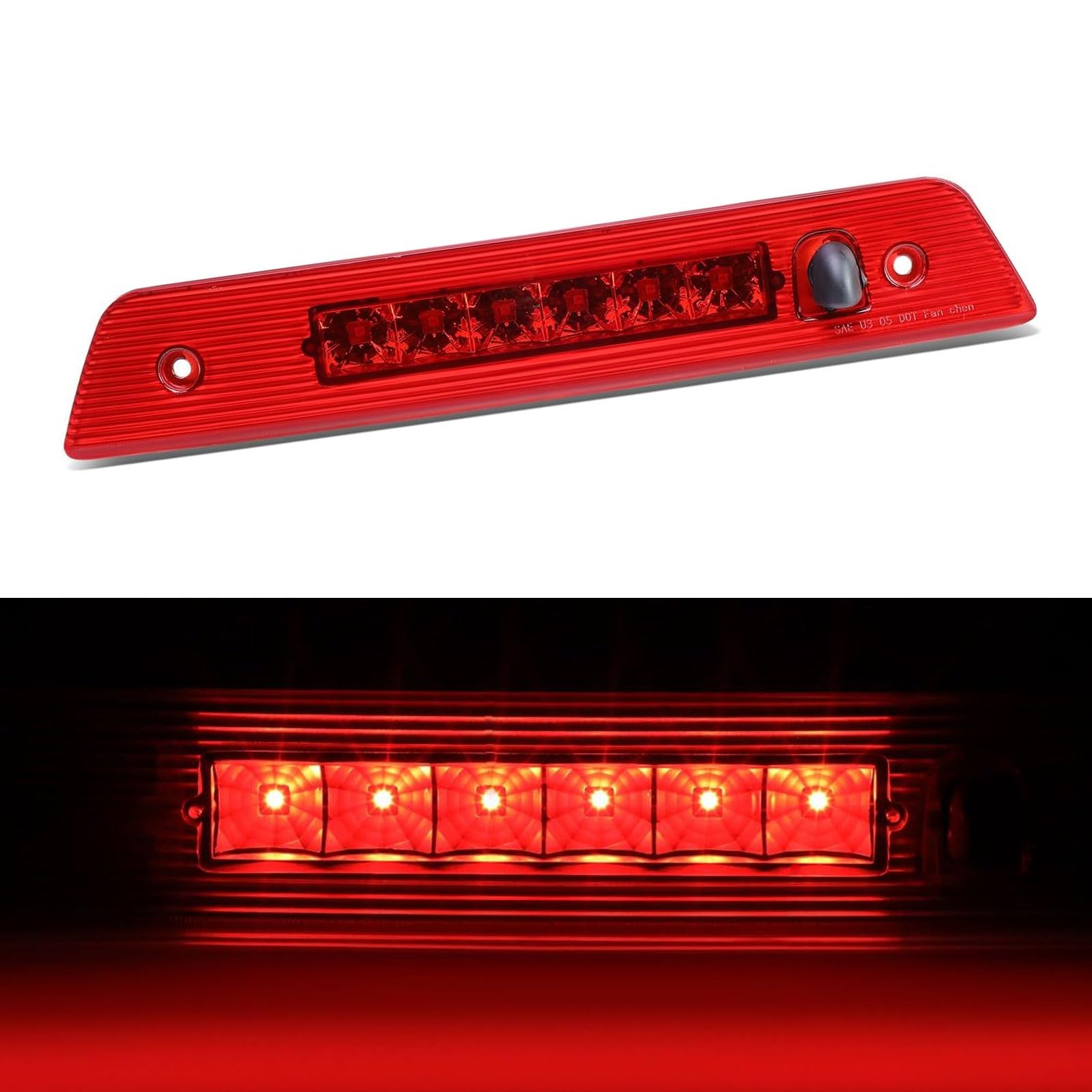 Cxdar third brake light LED for Jeep Grand Cherokee; bright rear signal for safer night driving.