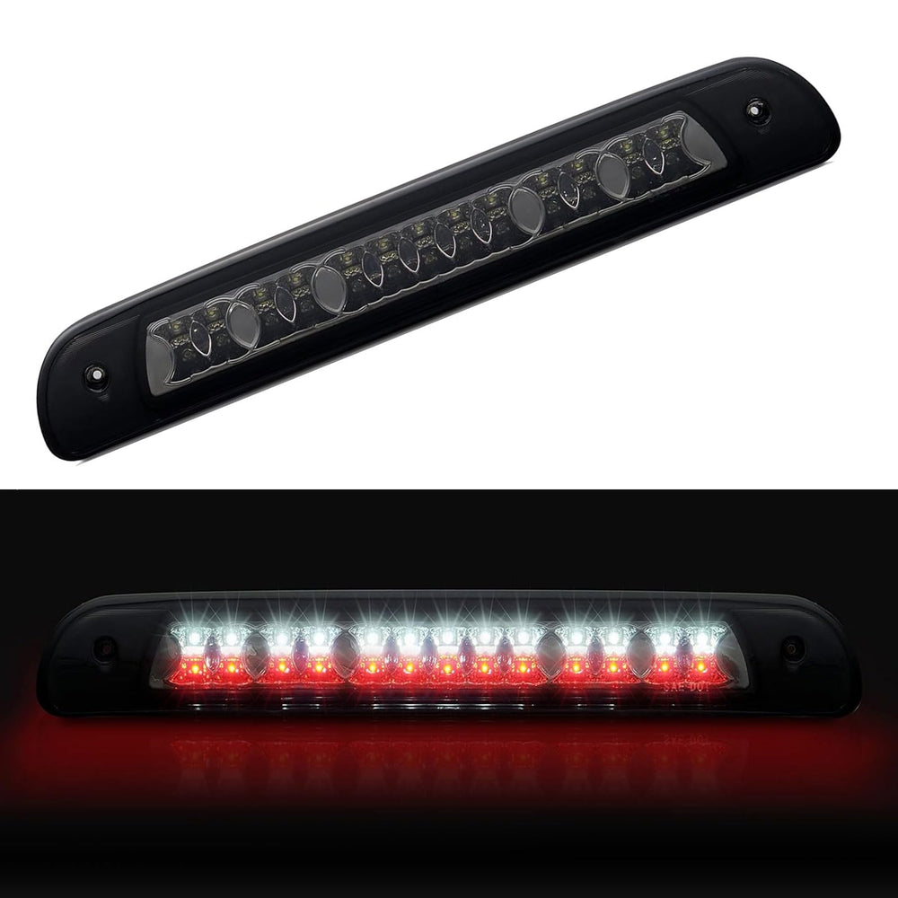 Cxdar third brake light with smoke lens on Toyota Tundra, improved braking visibility