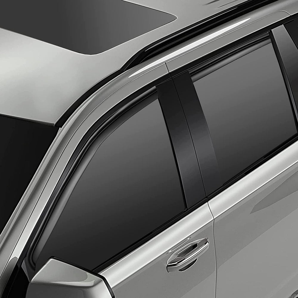 Cxdar Tahoe front-right rain guard protects interior with ventilation.