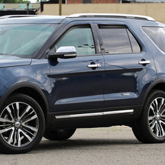 Cxdar Explorer side vents rain guards maintaining ventilation during rain