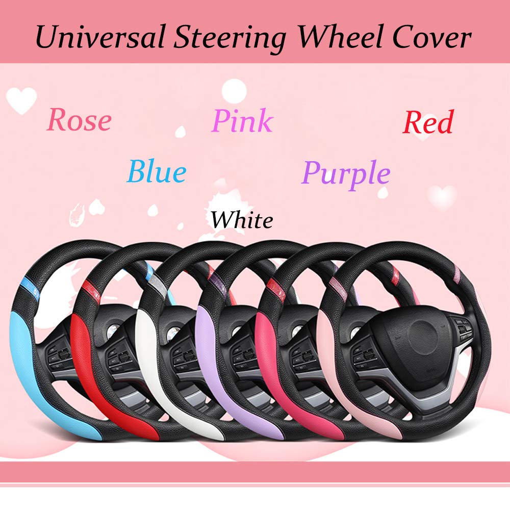 Cxtiy lilac wheel cover demonstrates easy installation for a refreshed interior.