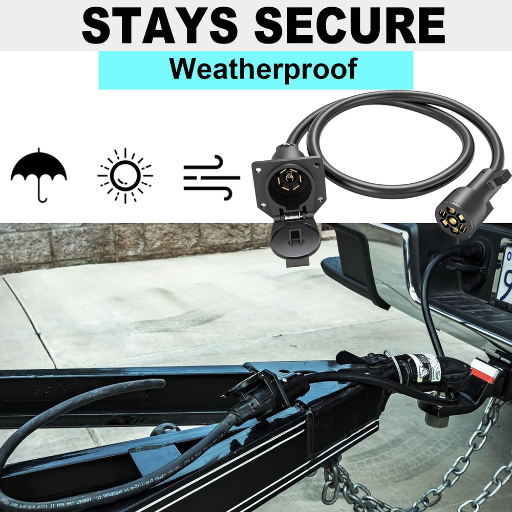 CXTM compatibility with most 7 pole RV connectors