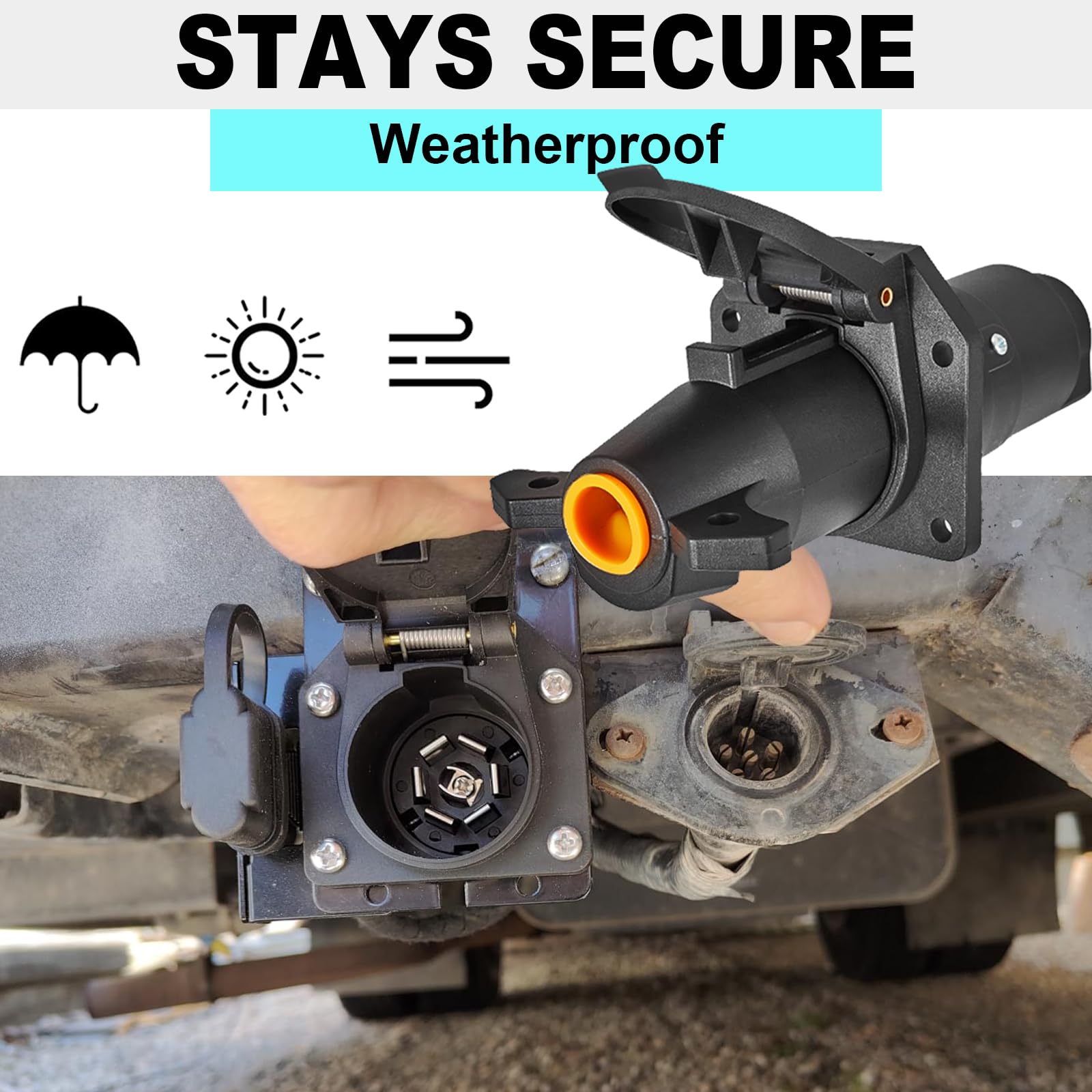 CXTM screws and mounting bracket enable quick secure installation.
