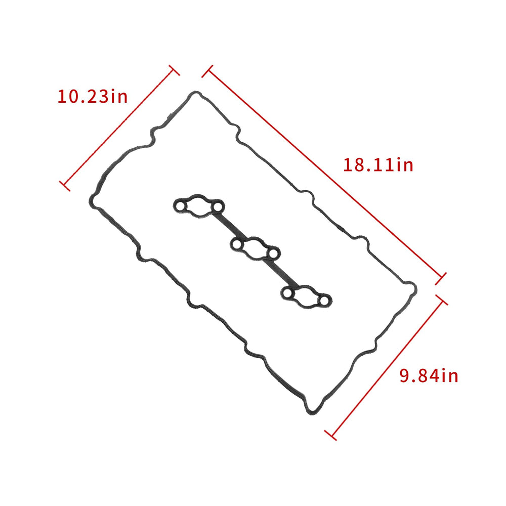 Cybal VS50890 gasket set side view highlighting the seal interface