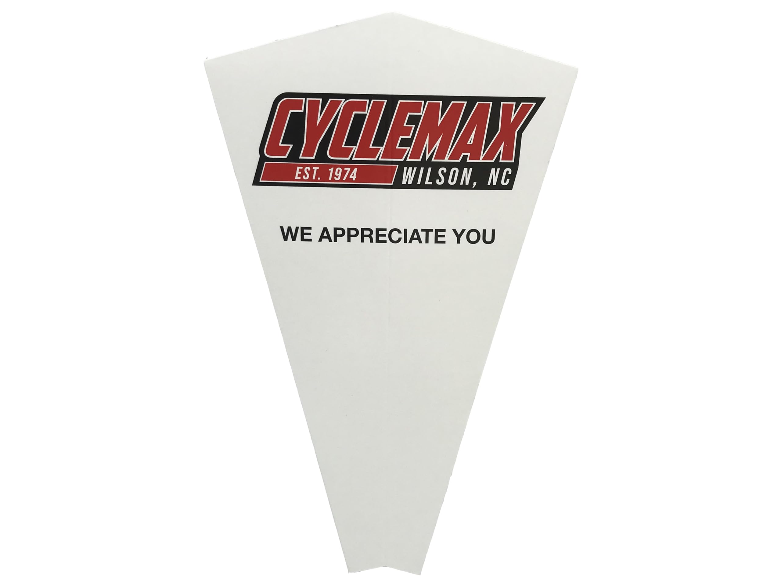 CycleMax K63G-104-01Q label closeup showing updated compatibility.