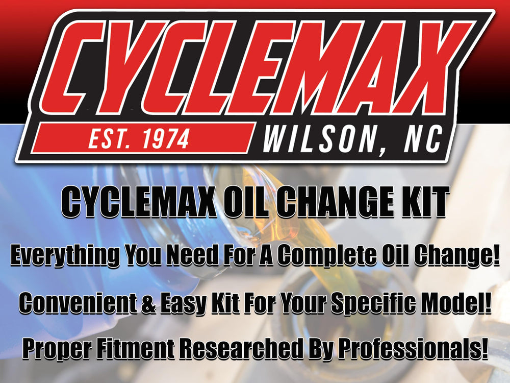 Cyclemax oil filter included for CRF 250FA engine filtration.