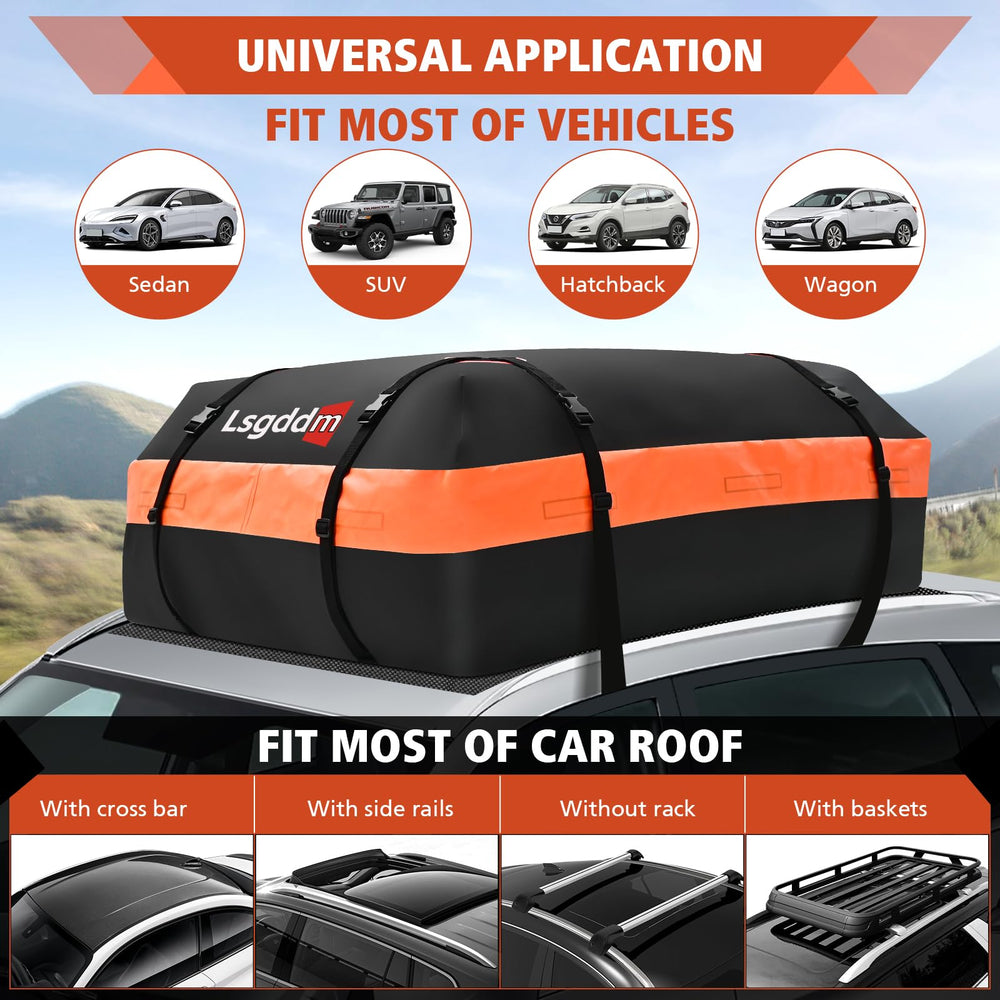 CYDDUP weatherproof cargo solution keeps luggage organized and dry