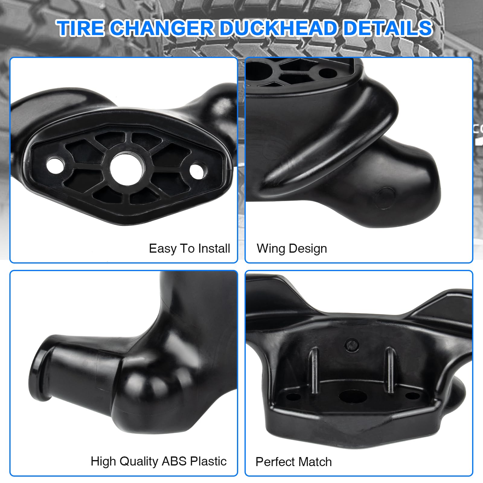 CYELARS durable ABS construction helps resist scratches and dents during tire demounting.
