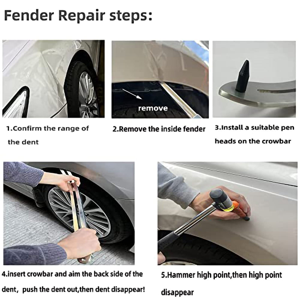 CYGOODS dent repair kit suitable for fenders motorcycles and appliances
