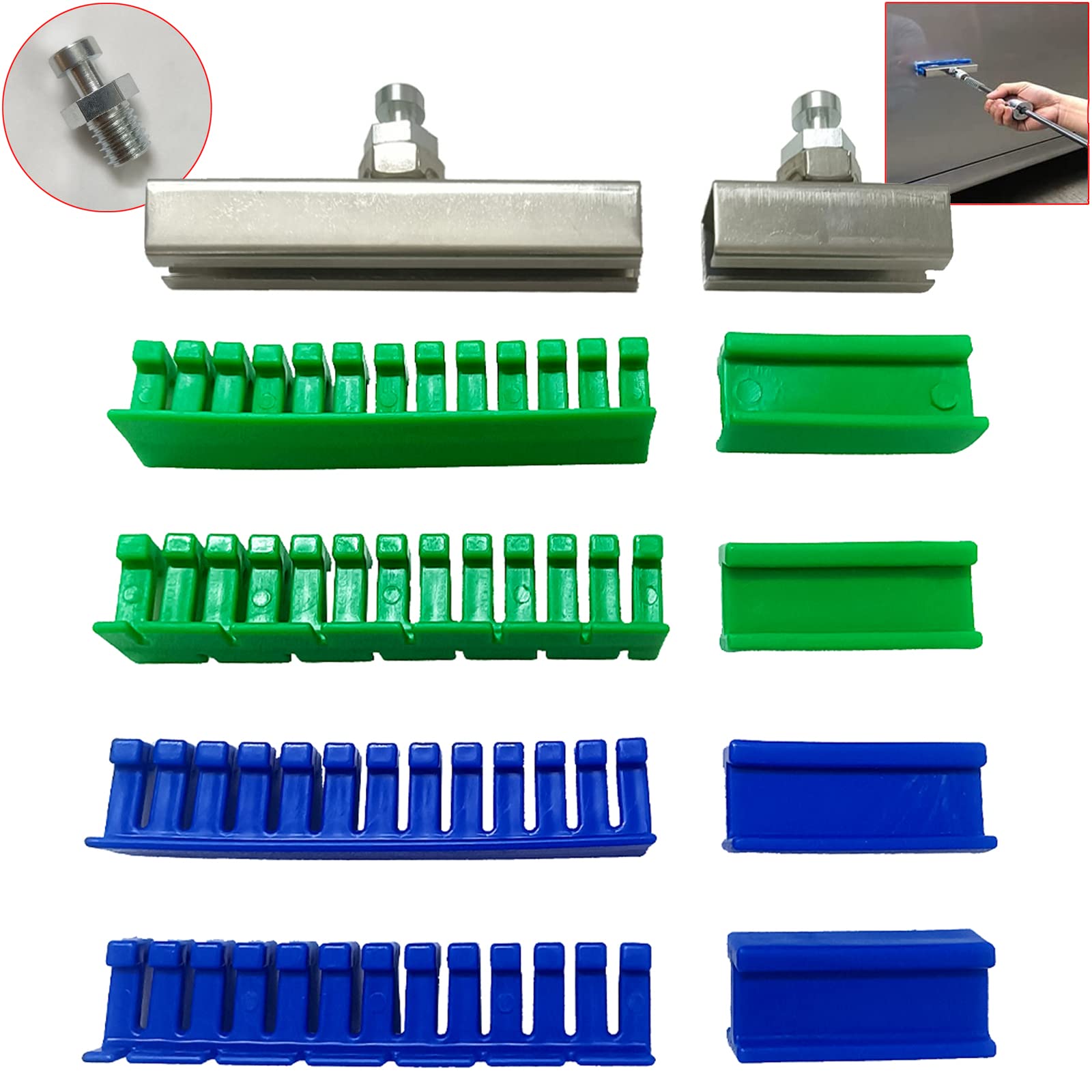 CYGOODS green blue glue tabs kit packaging shows versatile dent repair options