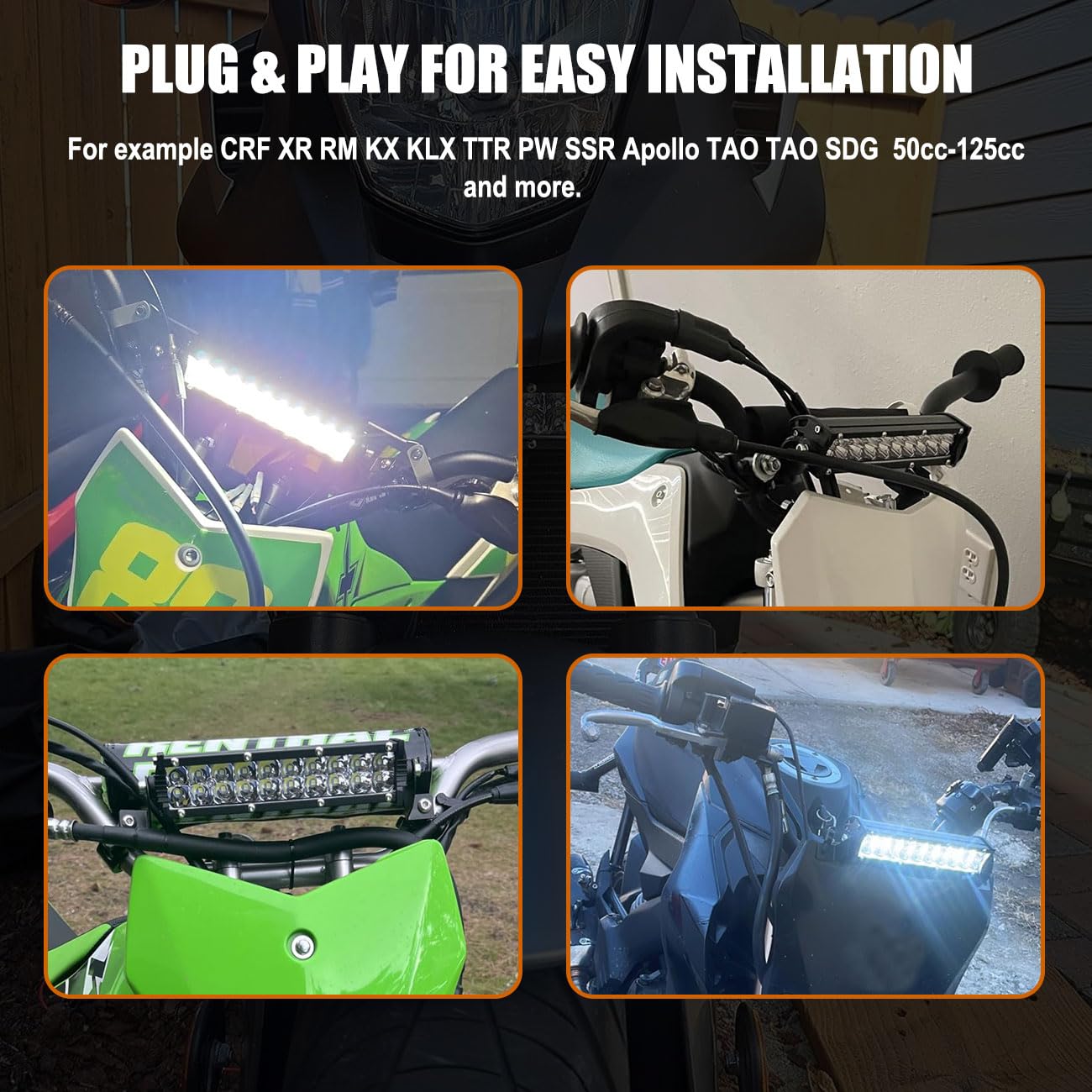 Cylemoto universal handlebar compatibility fits many models