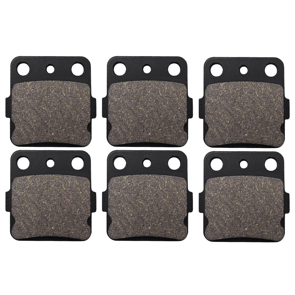 Cyleto 400ex brake pads front view for Honda TRX, enhances stopping performance and wear resistance