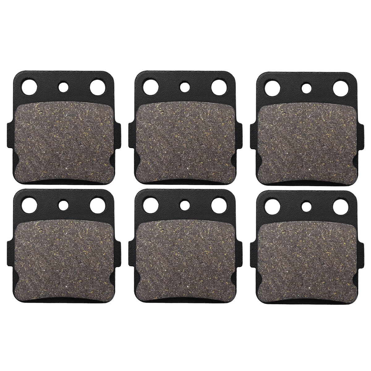 Cyleto 400ex brake pads front view for Honda TRX, enhances stopping performance and wear resistance