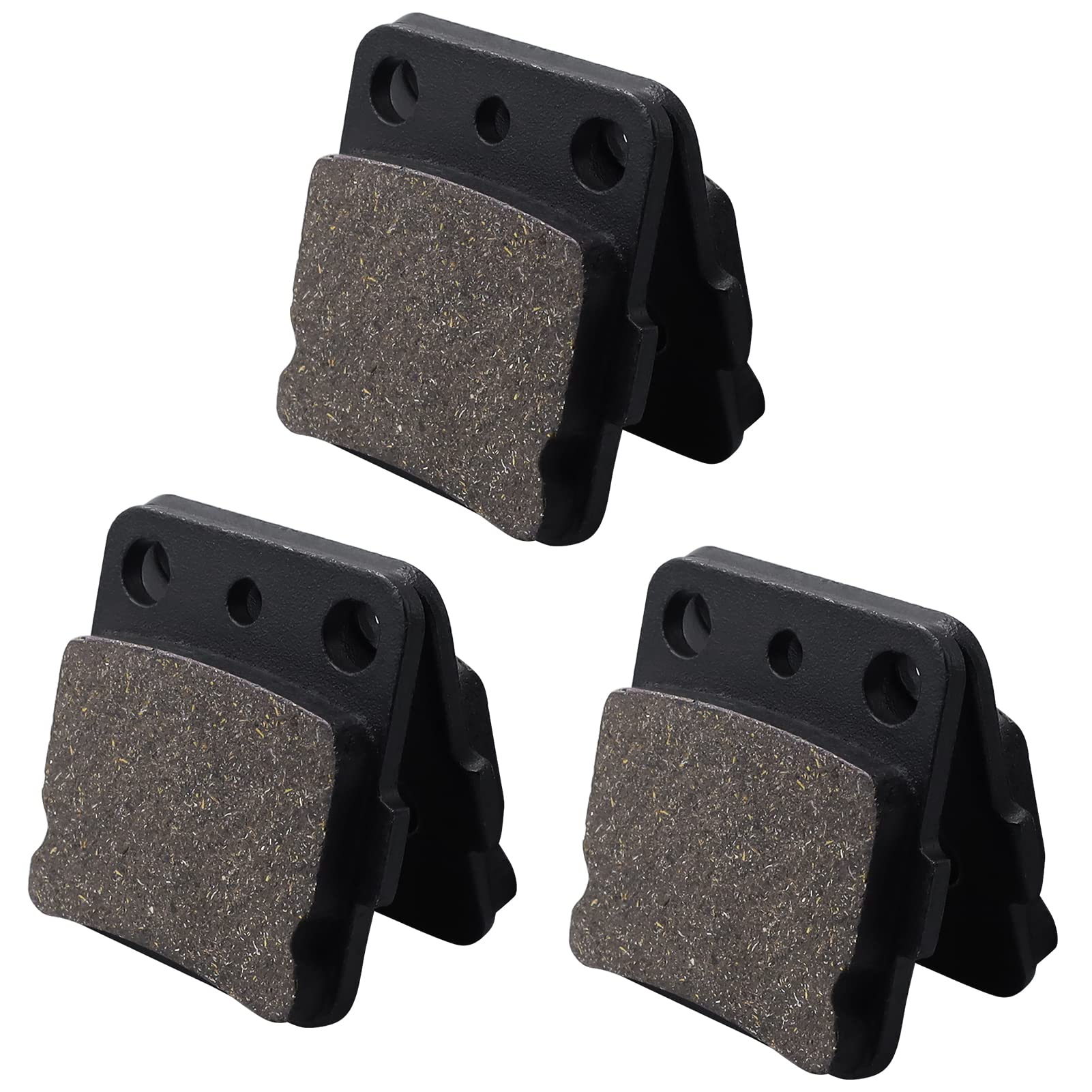 Cyleto 400ex brake pads rear view for Honda TRX, delivers consistent braking across terrains