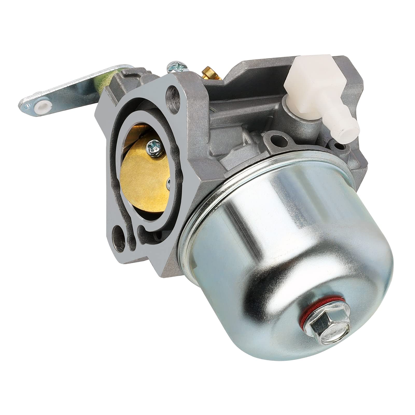Cyleto carburetor assembled in engine-ready setup for smooth operation.
