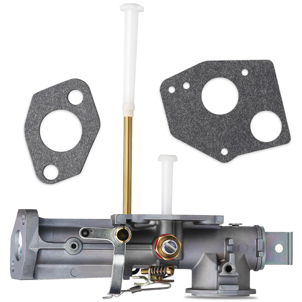 Cyleto carburetor front view showing compact, durable body for Briggs and Stratton engines