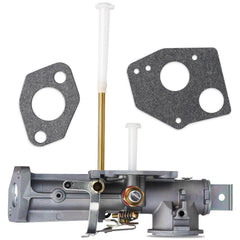 Cyleto carburetor front view showing compact, durable body for Briggs and Stratton engines