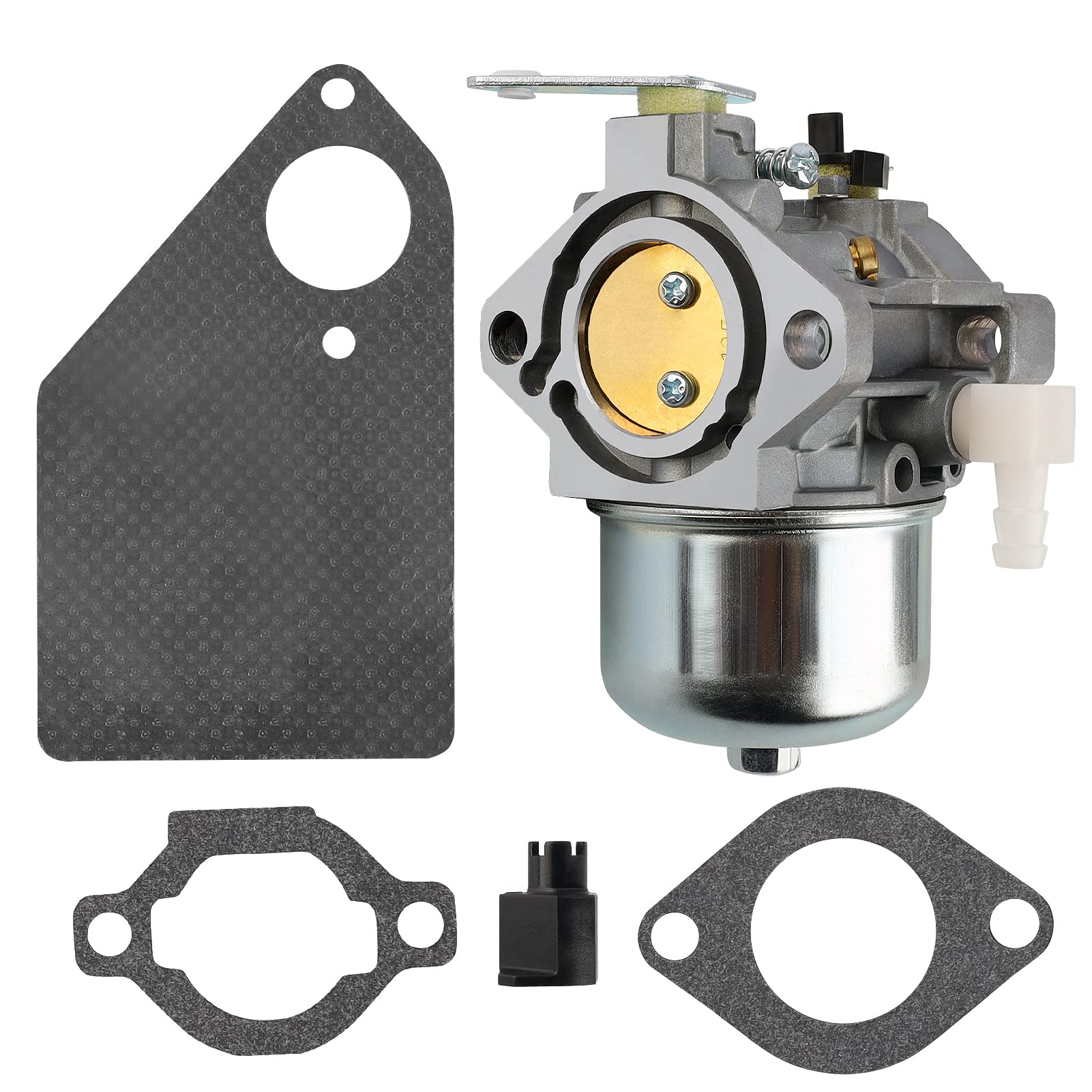 Cyleto carburetor LMT front view highlights compact design for easy installation.