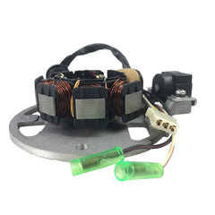 Cylinman magneto stator for Eton 50-90, supporting reliable ignition.
