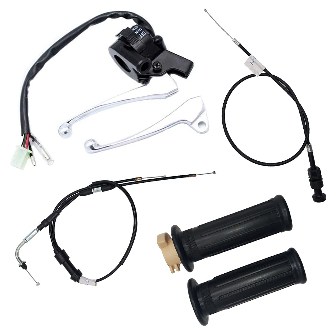 Cylinman throttle housing and start switch kit for PW50 with improved control